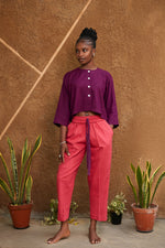 Load image into Gallery viewer, Tunic Crop Top Set
