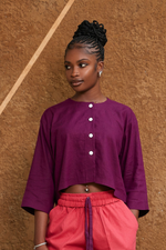 Load image into Gallery viewer, Tunic Crop Top
