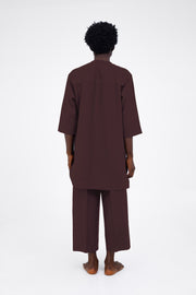 Wide Cropped Trousers