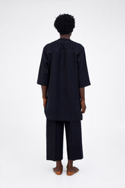 Wide Cropped Trousers