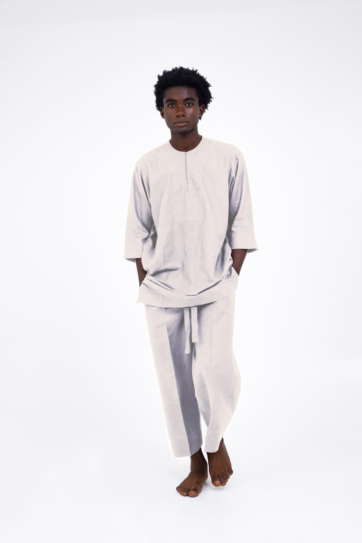 Wide Cropped Trousers