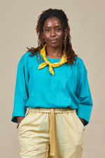 Load image into Gallery viewer, Turquoise Tunic Top
