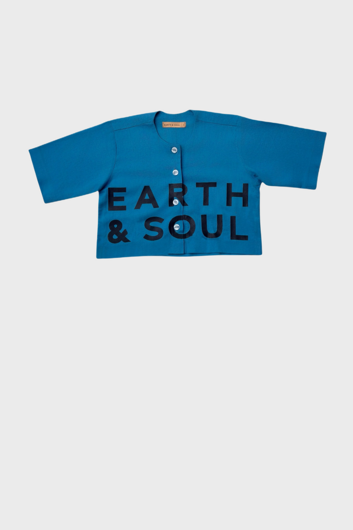 Collarless Signature Crop Top