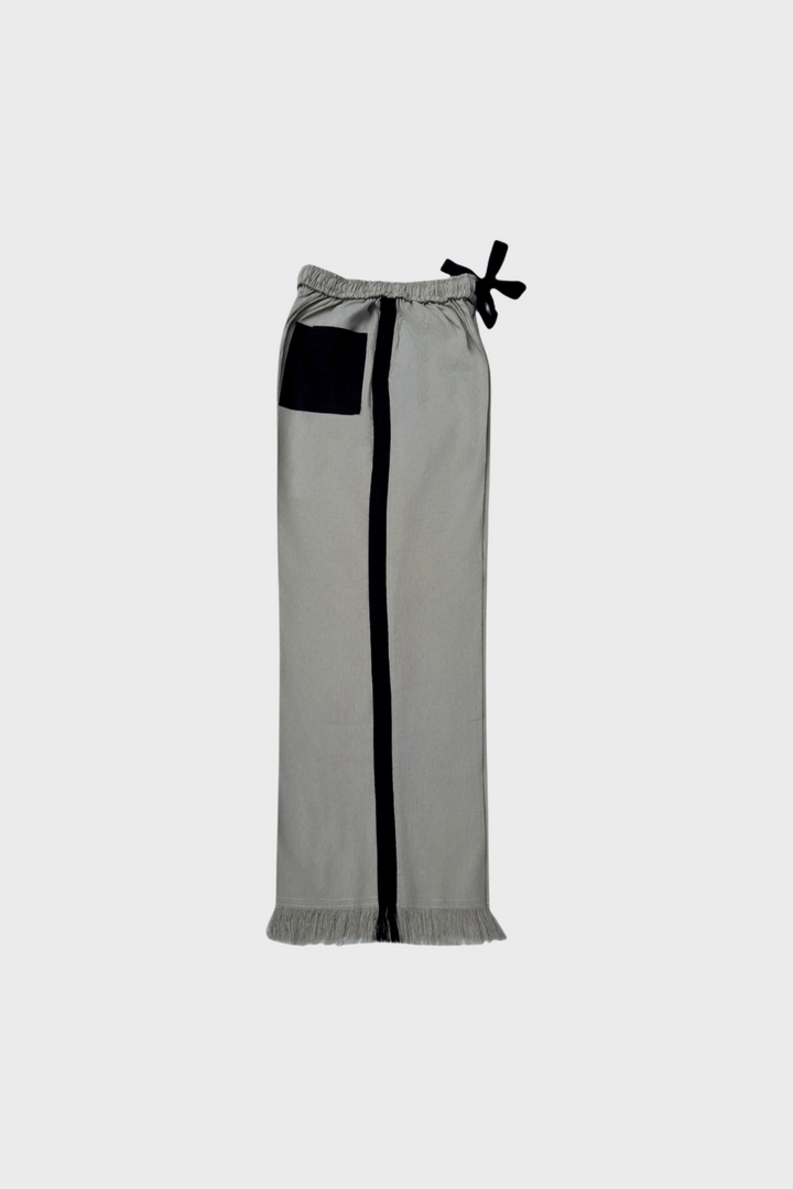 Full-Wide Palm Wine Trousers