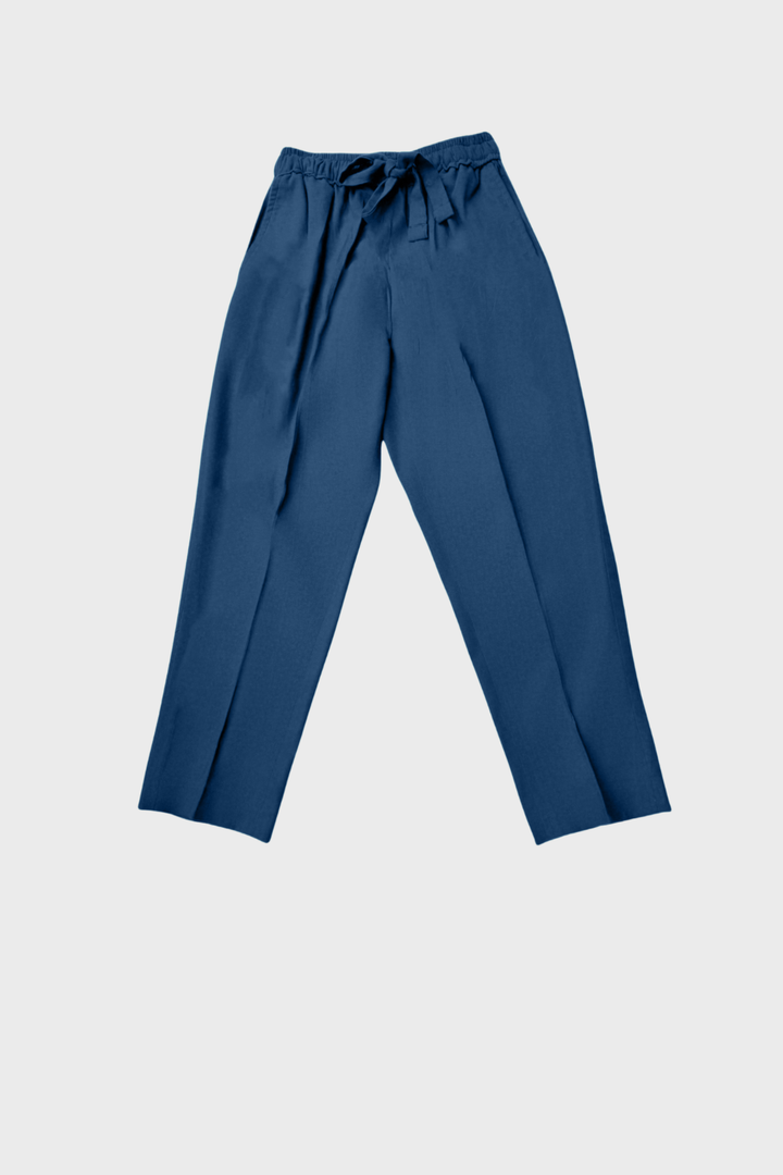 Straight Cropped Trousers