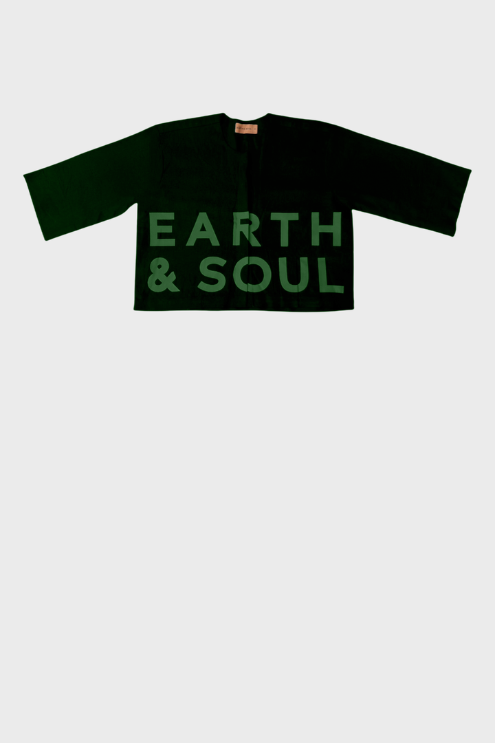 Collarless Signature Crop Top