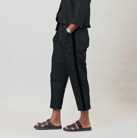 Straight Cropped Trousers