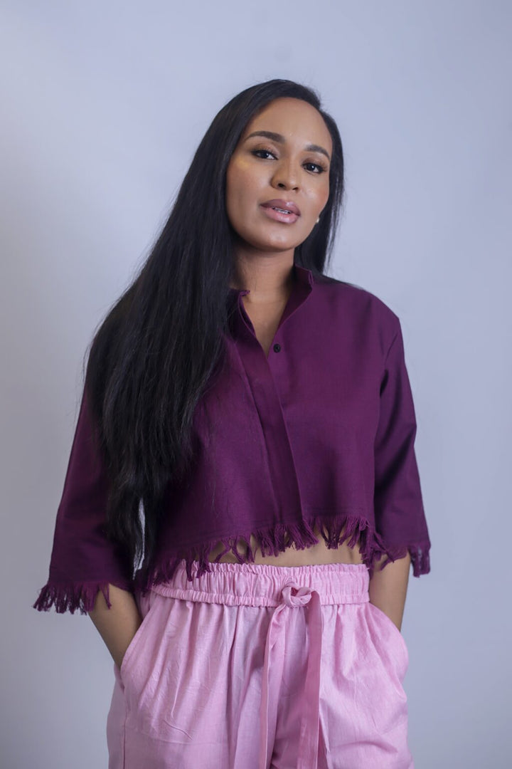 The Palm Wine Crop Top